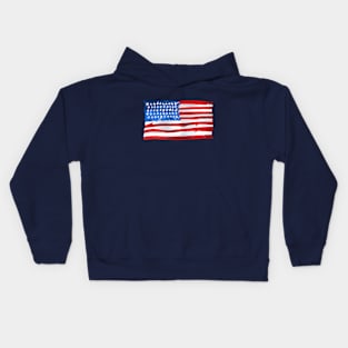 America Flag Kids Hoodie